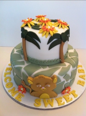 Baby Shower Cakes Chicago on Simba The Lion King Baby Shower Theme   Cakes By Cathy  Chicago